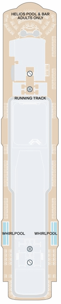 Deckplan Deck 12 – Explora I
