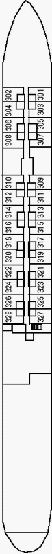 Deckplan Neptundeck – Viktoria