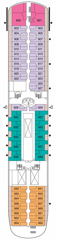 Deckplan Deck 9 – Seven Seas Navigator