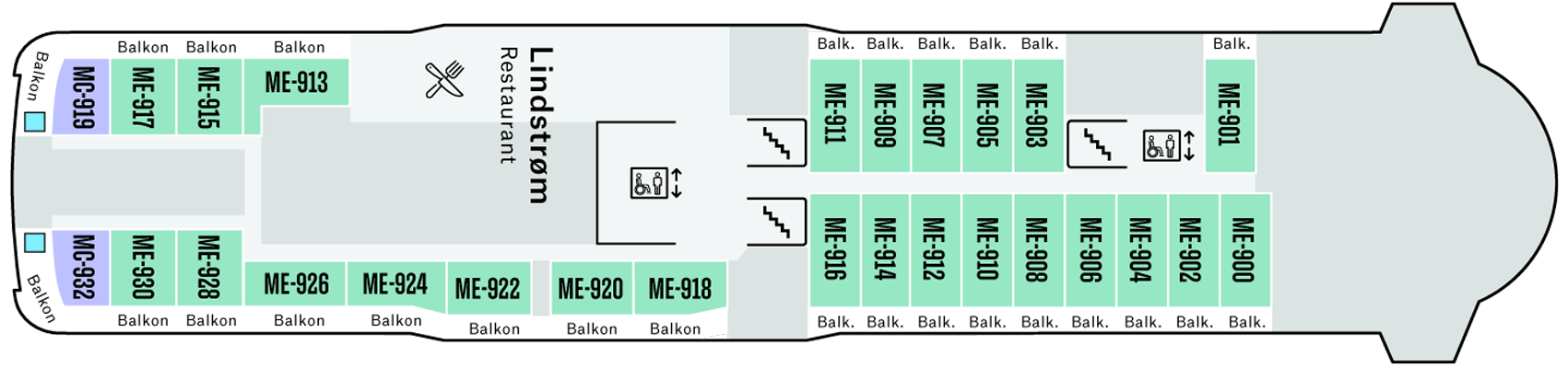 Deckplan Deck 09 – Roald Amundsen
