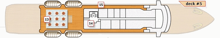 Deckplan Deck #5 – SeaDream I