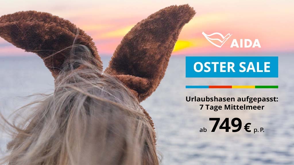 AIDA - Ostersale - Mittelmeer