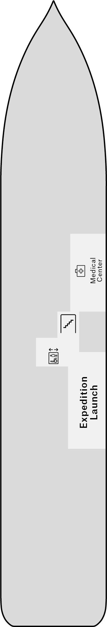 Deckplan Deck 3 – Fridtjof Nansen