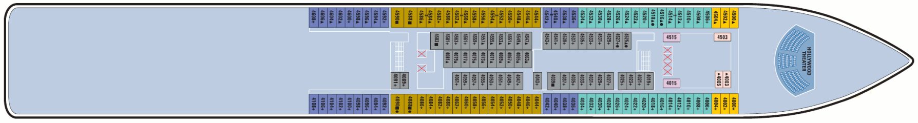 Deckplan Deck 04 – Pride of America