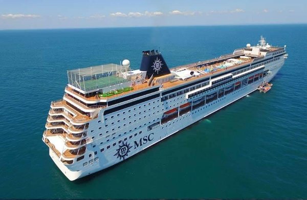 MSC Sinfonia Aussenansicht