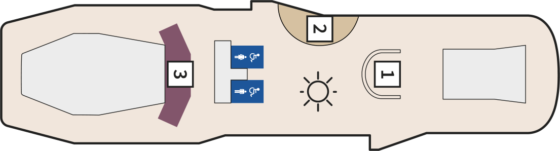 Deckplan Deck 19 – Mein Schiff Flow