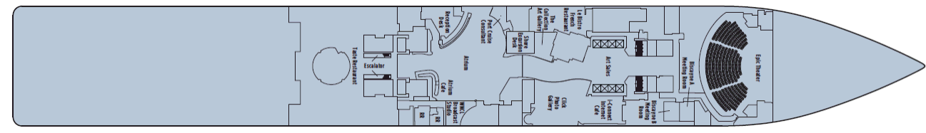 Deckplan Deck 5 – Norwegian Epic