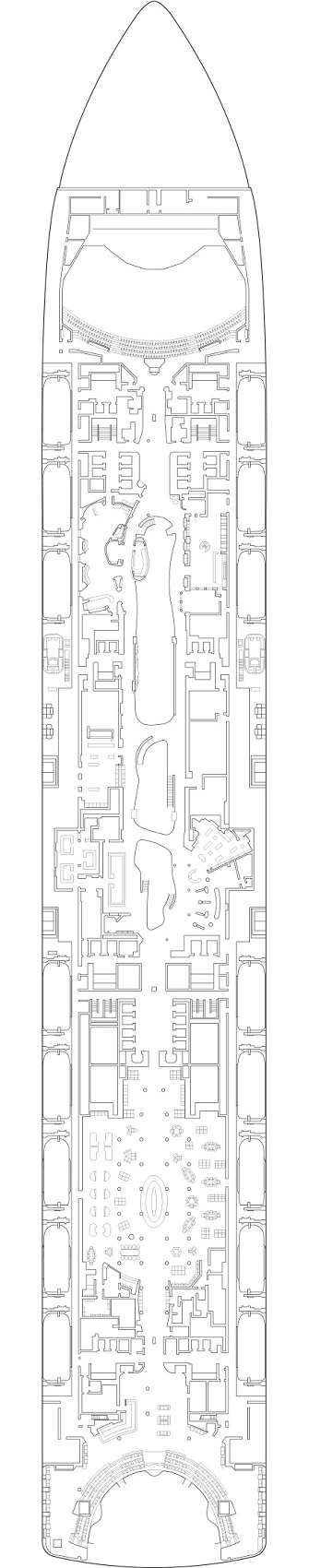 Deckplan Deck 7 - London – MSC World Europa