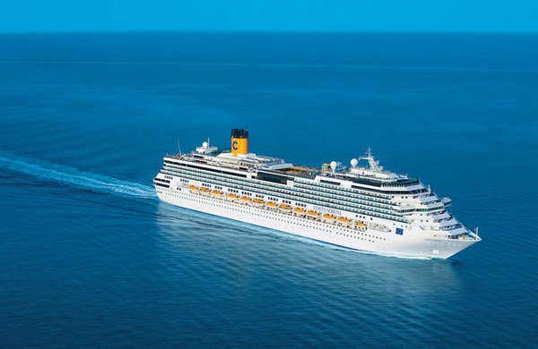 Costa Serena – Die Außenansicht der Costa Serena