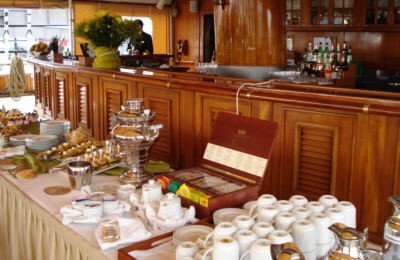 Sea Cloud II Nachmittagskaffee