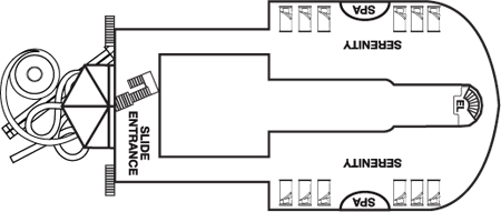 Deckplan Sky Deck – Carnival Dream