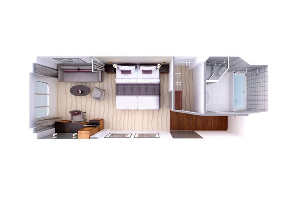 Panoramasuite Grundriss