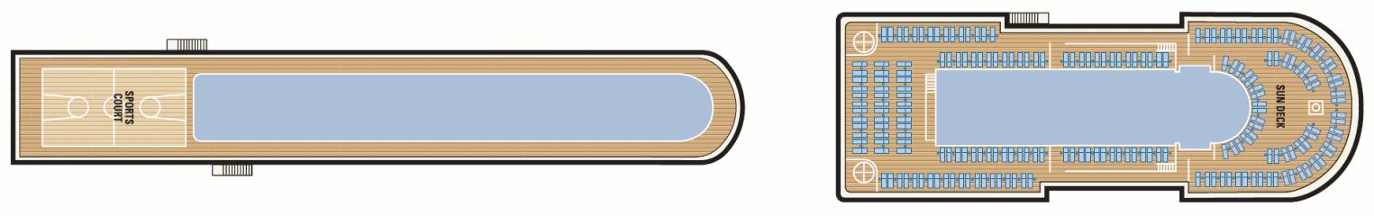 Deckplan Deck 14 – Pride of America
