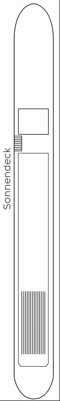 Deckplan Bolero Sonnendeck – Bolero