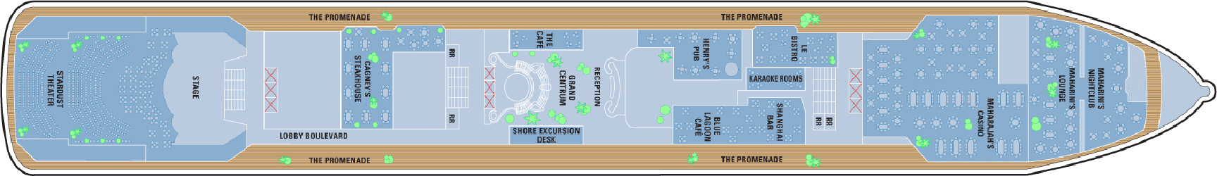 Deckplan Deck 07 – Norwegian Spirit
