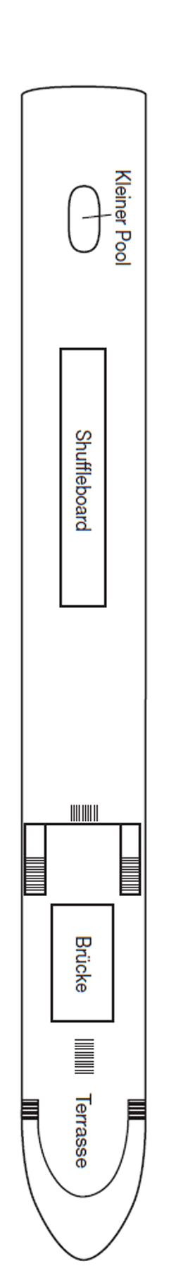 Deckplan Sonnendeck – Asara