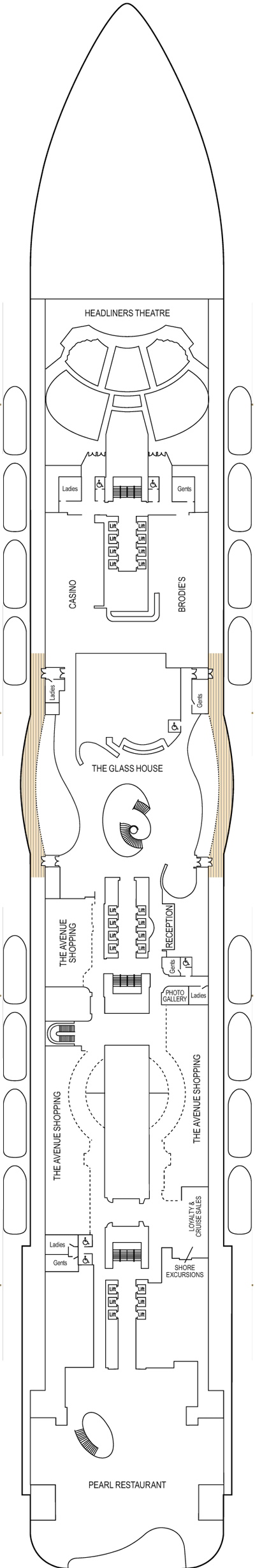 Deckplan Deck 7 – Iona