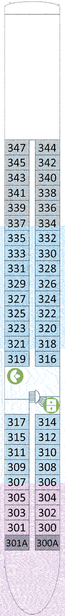 Deckplan Mitteldeck – DCS Amethyst 1