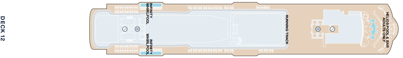 Deckplan Deck 12 – Explora IV