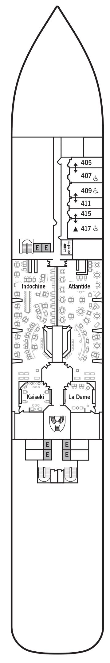 Deckplan Deck 4 – Silver Muse