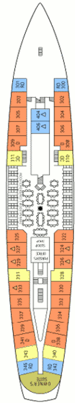 Deckplan Clipperdeck – Star Flyer