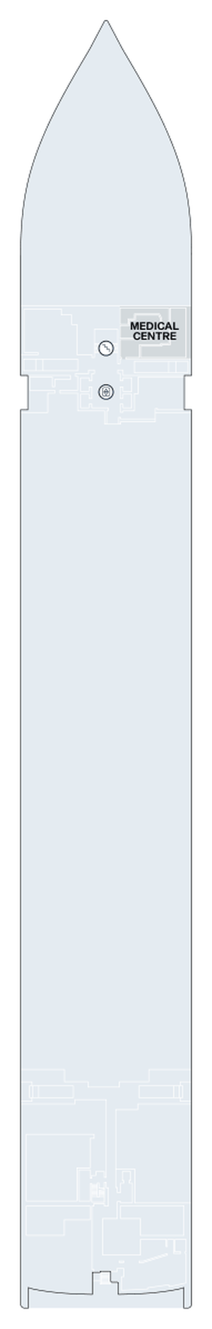 Deckplan Deck 3 – Explora III