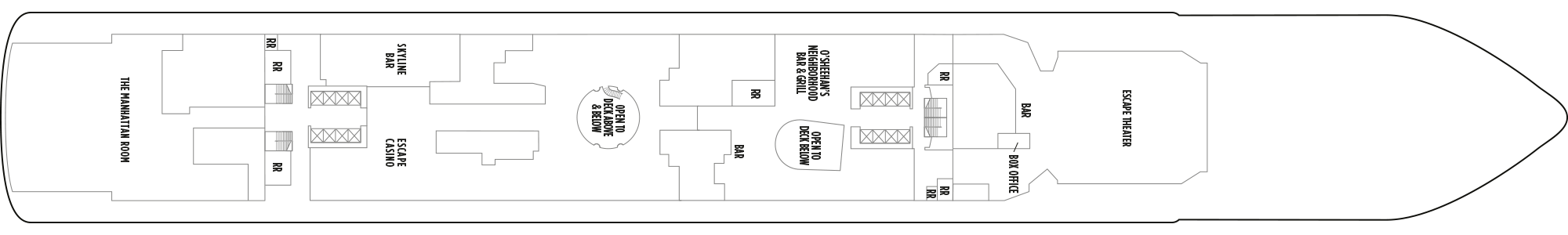 Deckplan Deck 07 – Norwegian Escape