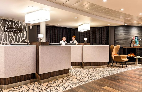 Die Rezeption auf dem Schiff