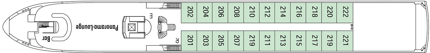 Deckplan Rubin – Viva Ruby