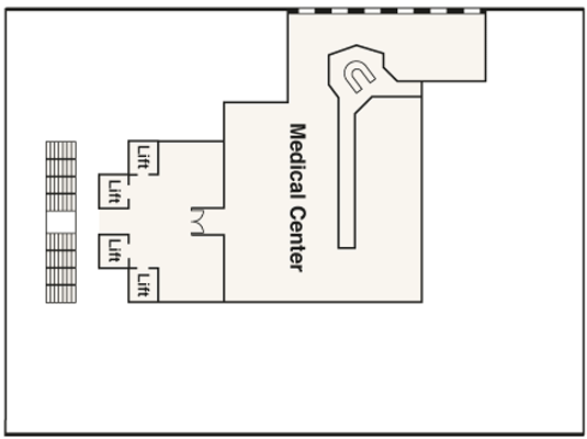 Deckplan Deck 4 - Gala – Caribbean Princess