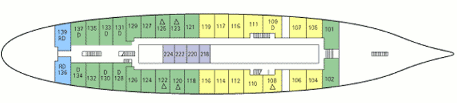 Deckplan Commodoredeck – Star Flyer
