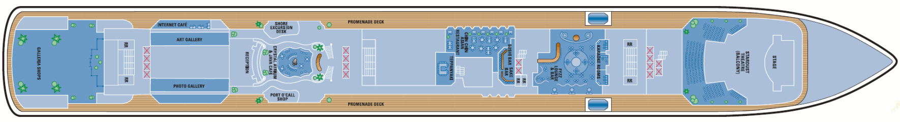 Deckplan Deck 07 – Norwegian Jewel