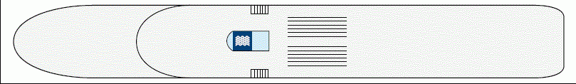 Deckplan Sonnendeck – Douro Queen