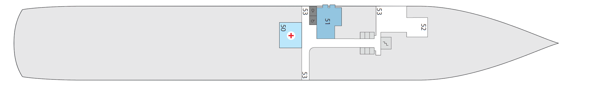 Deckplan Deck 3 – AIDAbella