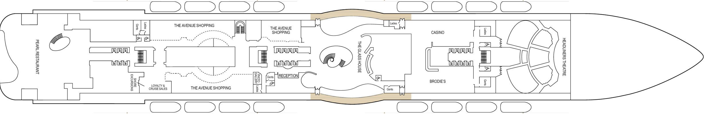 Deckplan Deck 7 – Iona