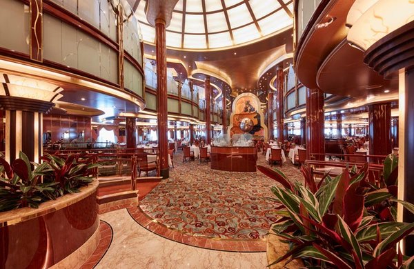 Das Hauptrestaurant Britannia steht allen Gästen offen
