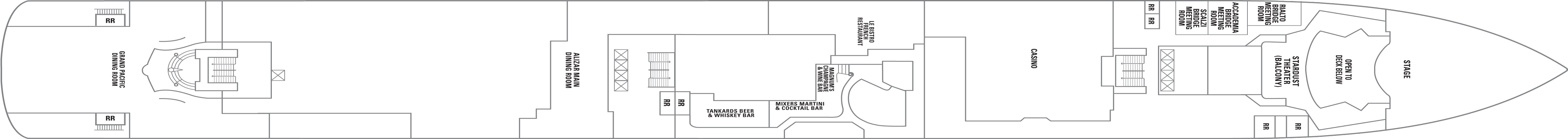 Deckplan Deck 06 – Norwegian Jade