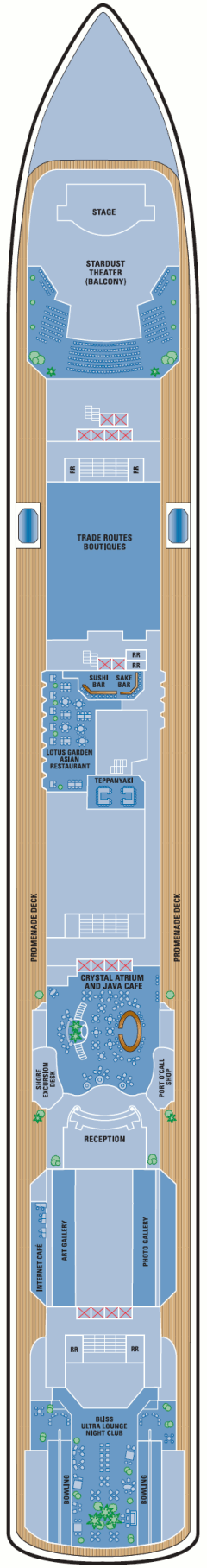Deckplan Deck 07 – Norwegian Pearl