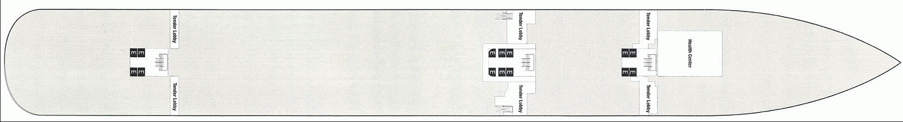 Deckplan Deck 1 – Disney Fantasy