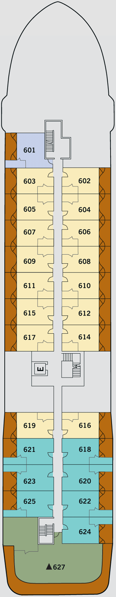 Deckplan Deck 06 – Silver Origin