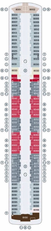 Deckplan Deck 8 – Explora II