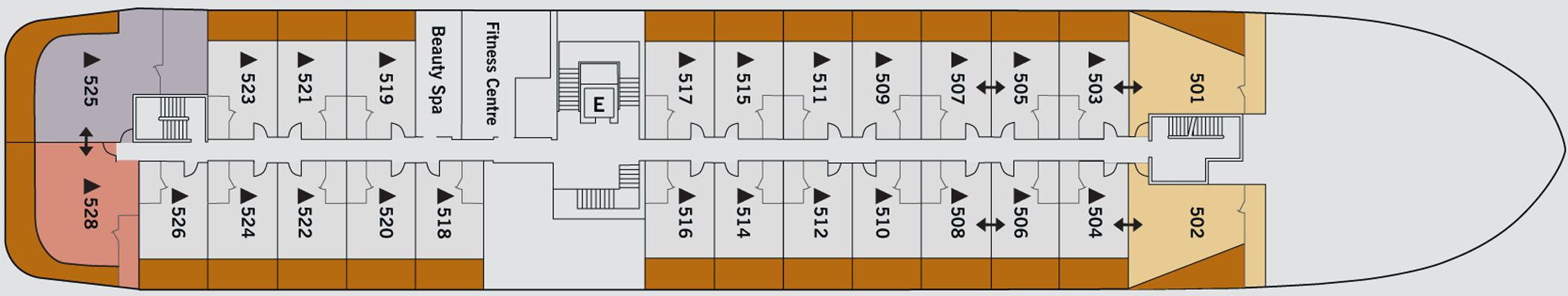 Deckplan Deck 05 – Silver Origin