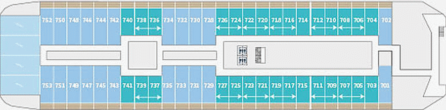 Deckplan Deck 7 – Commandant Charcot