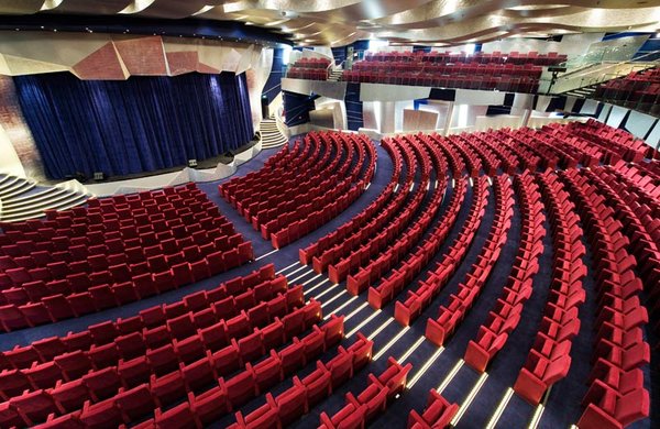Abends wird ein buntes Show-Programm im The Strand Theater angeboten