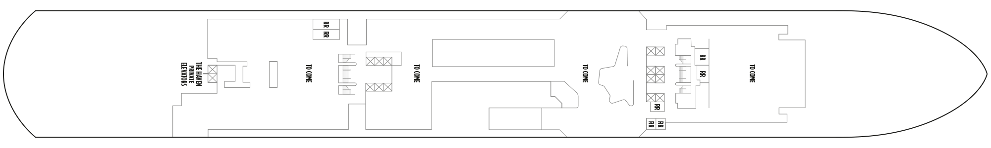 Deckplan Deck 6 – Norwegian Aqua