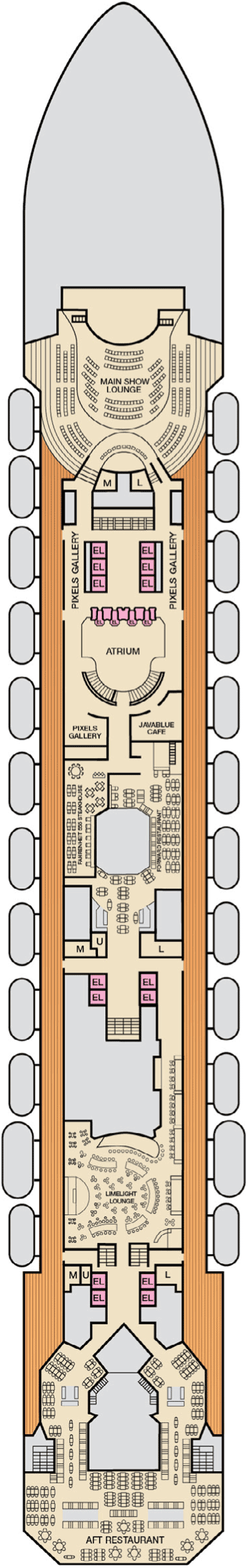 Deckplan Deck 04 – Carnival Radiance