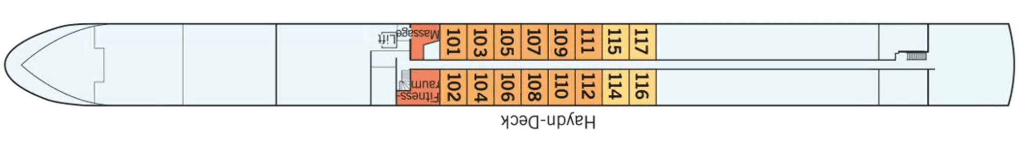 Deckplan 1 - Haydn Deck – Amadeus Riva