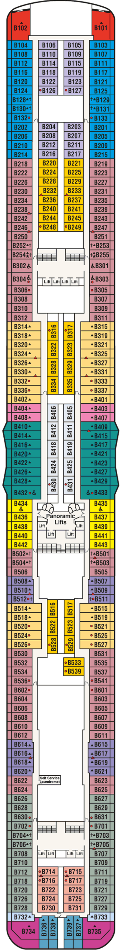 Deckplan Baja 11 – Regal Princess