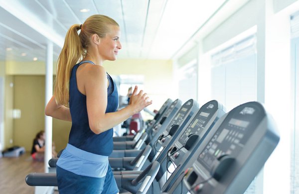 Training mit einem traumhaften Blick aufs Meer