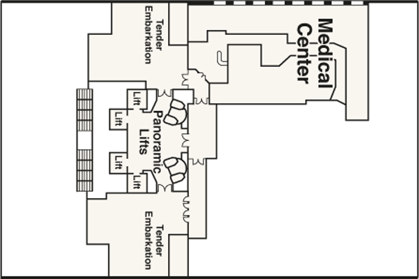Deckplan Gala 4 – Regal Princess
